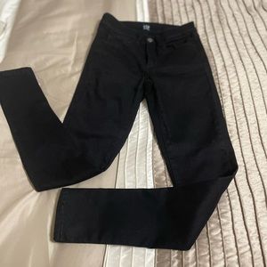 NWOT GAP Ladies Denim Jeans Favorite Stretch Jegging Black Size 0/25 Regular